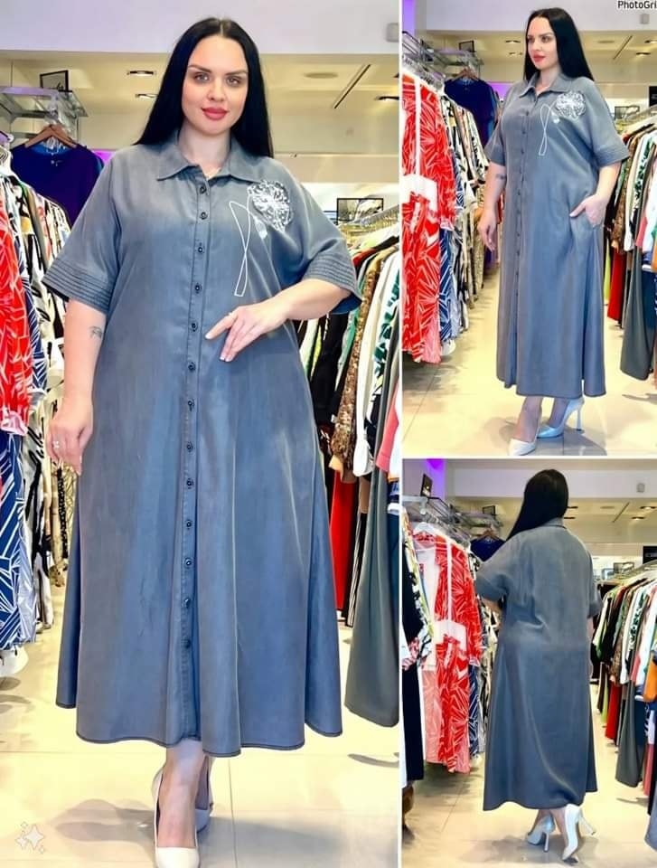 Лятна Дънкова Рокля - Image 3